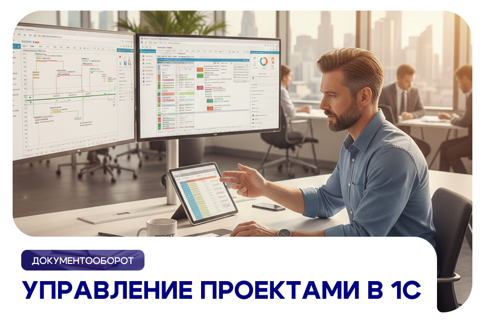 Эффективное управление проектами в «1С:Документооборот»